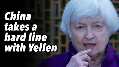 China takes a hard line with Yellen