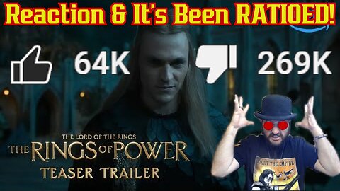 Amazon's "Rings Of Power" Trailer REACTION! And It's Ratioed! Lord Of The Rings, MGM, JRR Tolkien
