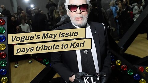 Vogue's May issue pays tribute to Karl Lagerfeld and includes Choupette!