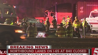 Fatal Crash Closes I-65 North