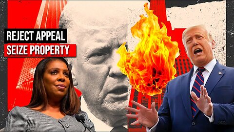 BREAKING🔥 TRUMP VS NY AG Fight Intensifies🚨Letitia James Rejects TRUMP Appeal & Seize Trump Tower