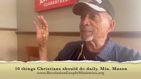 10 things Christians should do daily