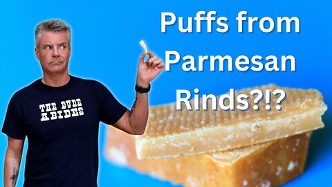 Parmesan Puffs: Don't Throw Those Parmesan Rinds Away