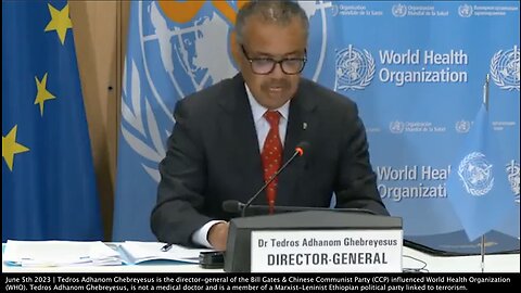 Great Reset | "The WHO Is Proud Today to Launch the Global Digital Health Certification Network. Soon After We Will Expand This Infrastructure By Incorporating Other Use Such As a Digitized International Certificate of Vaccination." - Tedros