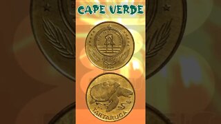 Cape Verde 1 Escudo 1994.#shorts #education #coinnotesz