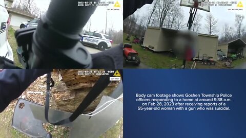 Body Cam: Woman shot by police after pointing gun at officers