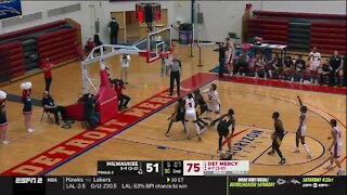 Antoine Davis breaks Detroit Mercy's all-time scoring record in win