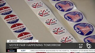 Voter fair being held in City Heights