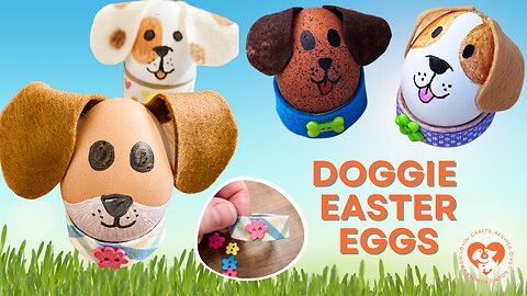 Ear-resistable Doggie Eggs for Easter