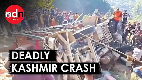 Indian Kashmir Bus Crash_ At Least 37 Killed After Himalayan Accident