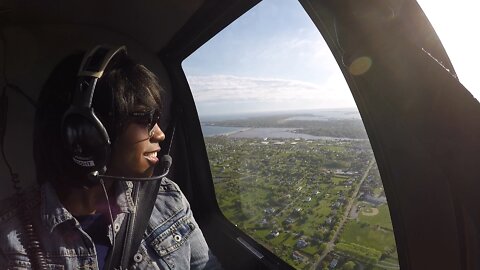 Blasian Babies Parents Newport, RI Helicopter Tour!