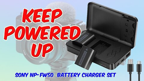 JYJZPB NP-FW50 Battery Charger Set Review