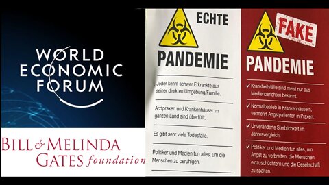 Beide Fake Pandemien wie Corona und Pocken wurden geplant und geübt
