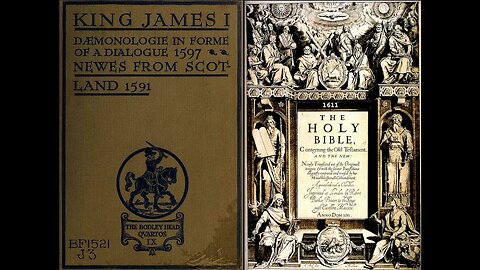 King James Treatise on Satan, Witches & Demonology Predates Bible (1597) Look!