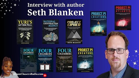Prolific author Seth Blanken talks about his books and their unique covers