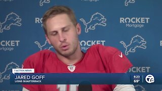 Jared Goff talks return to face Rams in LA