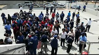 SOUTH AFRICA - Cape Town - MyCiti bus drivers strike continues (L4o)