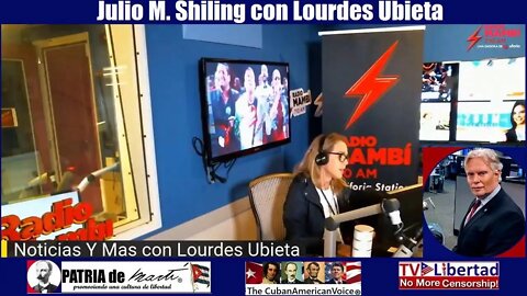 Julio M. Shiling con Lourdes Ubieta en Noticias y Mas