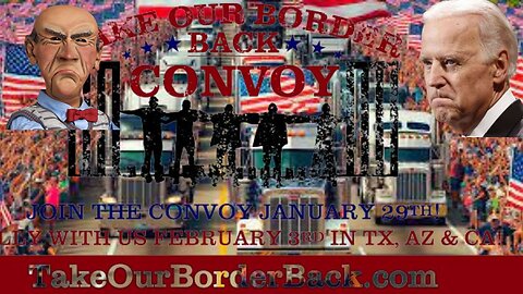 TAKE OUR BORDER BACK CONVOY, PEACEFUL ASSEMBLY & PRAYER DAY 1 UP TO SPEED VIDEO 🚒🚐🚍🚙🛻🚚🚛🦽