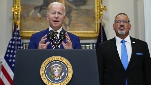 Libertarian Group Sues To Block Biden's Student Debt Forgiveness Plan