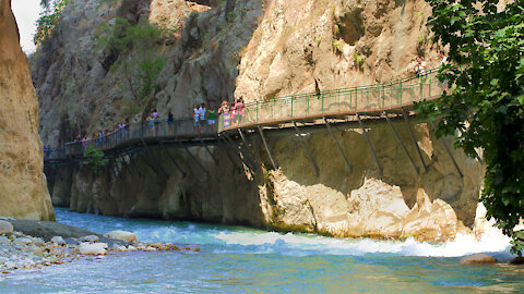 Saklikent on the Turkish Aegean