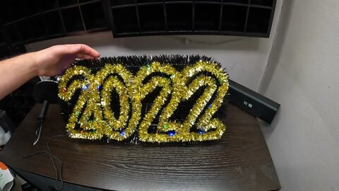 Unboxing: Graduation Party Decorations 2022, LED Light-Up 2022 Sign Prop for Graduation Decorations