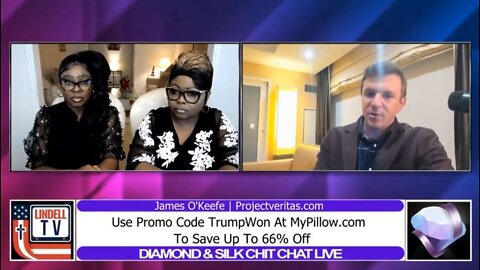 Diamond & Silk Chit Chat Live Joined By James O'Keefe