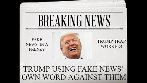 3/18/2024 – Fake News took Trump's bait! Putin Wins! Job Done! Make it right with God!