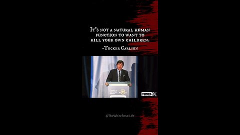 Tucker Carlson Drops TRUTH BOMB on abortion