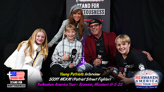 Young Patriots Interview Scott McKay Patriot Street Fighter @ ReAwaken America, Missouri 11/5/22