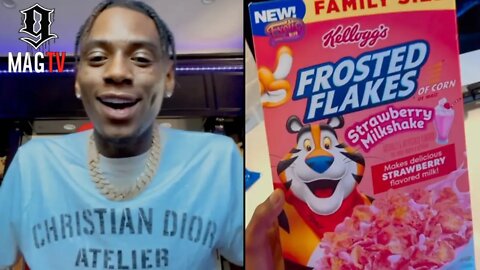 Souljaboy On Being The 1st Rapper With Strawberry Frosted Flakes Cereal! 🤷🏾‍♂️