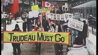 "TrudeauMustGo" Canada Protests Start Again In Ottawa Ontario Canada. JustinTrudeauMustGo