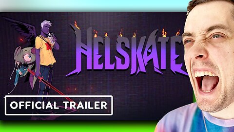 REACT TO Helskate - Official Reveal Trailer | Day of the Devs 2023 | MY REACTION