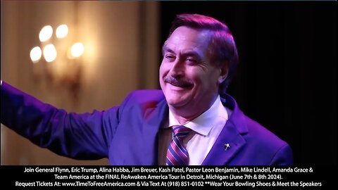 ReAwaken America Tour | The ReAwaken America Tour Picks Up Momentum As General Flynn, Jim Breuer, Eric Trump, Lara Trump, Mike Lindell, Kash Patel, Amanda Grace, Julie Green, Mel K, Dr. Bartlett & Team America Head to Detroit, MI (June 7-8)!!!