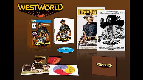 Westworld [Cine Edition Blu-ray with Steelbook HMV Exclusive] Yul Brynner