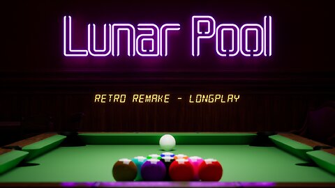 Lunar Pool - Longplay - Retro Remake in Unreal Engine 5.1