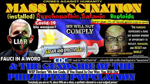 TruthSeekerNews1984: MASS VACCINATION & THE GENOCIDE OF THE PHILIPPINE POPULATION