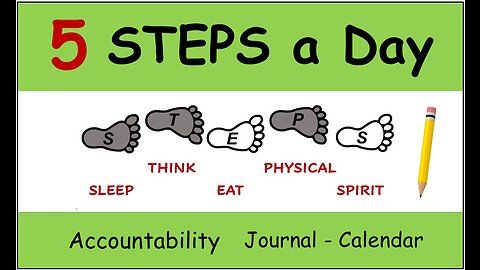 My 5 STEPS Accountability Calendar Journal