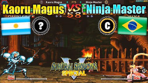 Samurai Shodown V Special (Kaoru Magus Vs. Ninja Master) [Argentina Vs. Brazil]