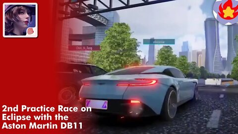2nd Practice Race on Elipse with the Aston Martin DB11 | Ace Racer