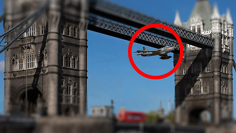 The Tower Bridge Incident - Fighter Pilot Protests Against Politicians