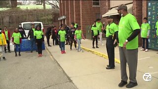 Walk A Mile Wednesday: Detroit police chief leads community outreach