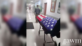 Nursing Home Gives Veteran The Send Off He Deserves, Goes Viral