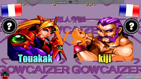 Voltage Fighter: Gowcaizer (Touakak Vs. kiji) [France Vs. France]