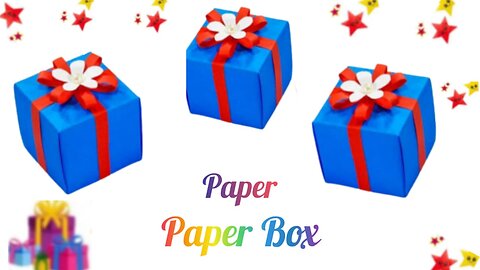 DIY Paper Box Gift Ideas || How To Make A Paper Box Gift For Homemade || Paper Craft || DIY Box