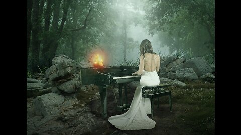 Beautiful Relaxing in the Forest, Piano Morning Music for Chill, studying, Sunny Mornings
