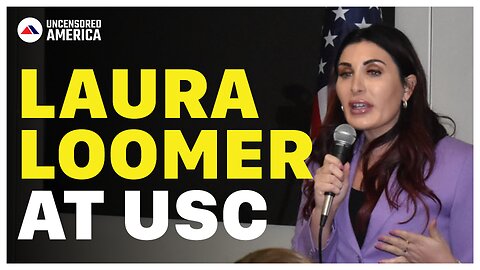LAURA LOOMER Heckled by Trans Activists | Full Speech at The University of South Carolina