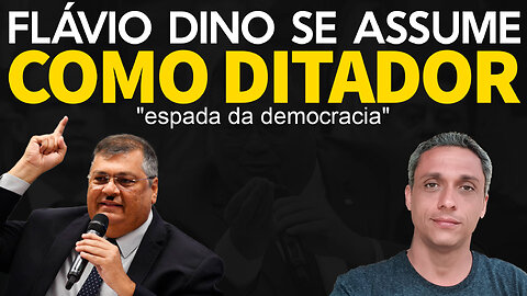 Flavio Dino se assume como ditador e fala em "espada da democracia" - O alvo são crianças