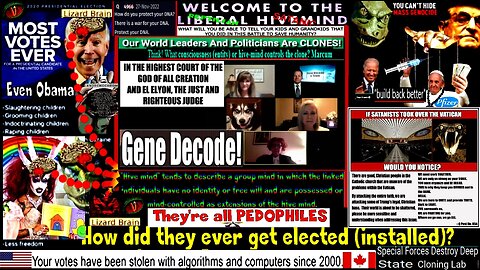 Gene Decode & Team. Cabal's Contempt of Court! (Please see Transhumanism in description)