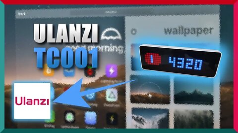 Ulanzi TC001 vídeo completo [unboxing e tutorial]